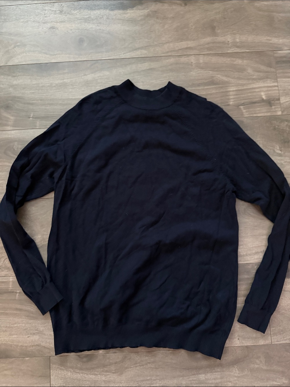 Zara Men's Black Turtleneck Sweater